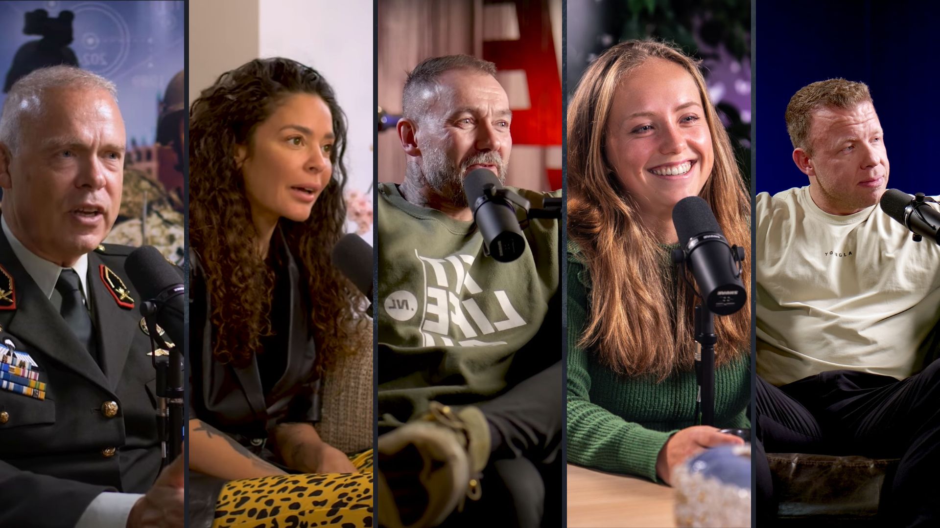 Gasten uit Redshift Originals podcasts